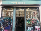 Finsbury Cycles shopfront